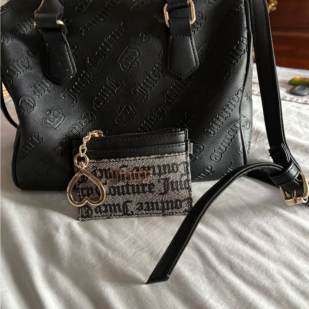 Roomy Satchel Purse by J. Couture w/a bonus tiny wallet I got separately